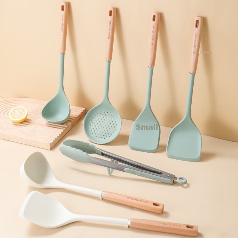 Kangbahe Kangbahe Silicone Food Tongs, Heat-Resistant, for Kitchen, Barbecue, De...