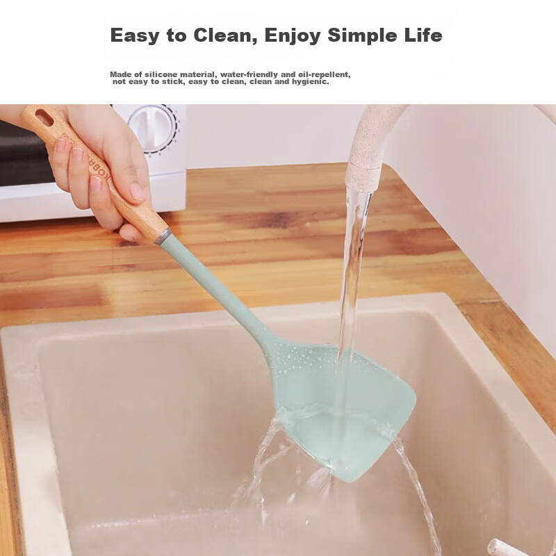 Kangbahe Kangbahe Silicone Food Tongs, Heat-Resistant, for Kitchen, Barbecue, De...