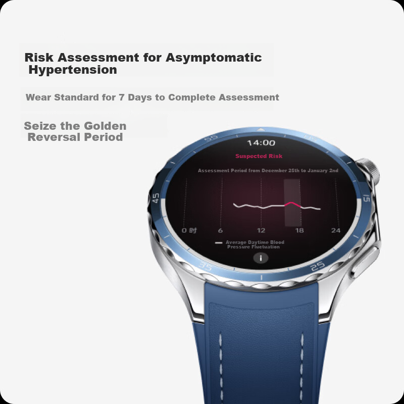 OPPO Watch X2 Desert Silver Moon【15% National Subsidy】Smartwatch with Sports and Health Features, eSIM Calling, Blood Pressure Risk Assessment, OPPO Watch