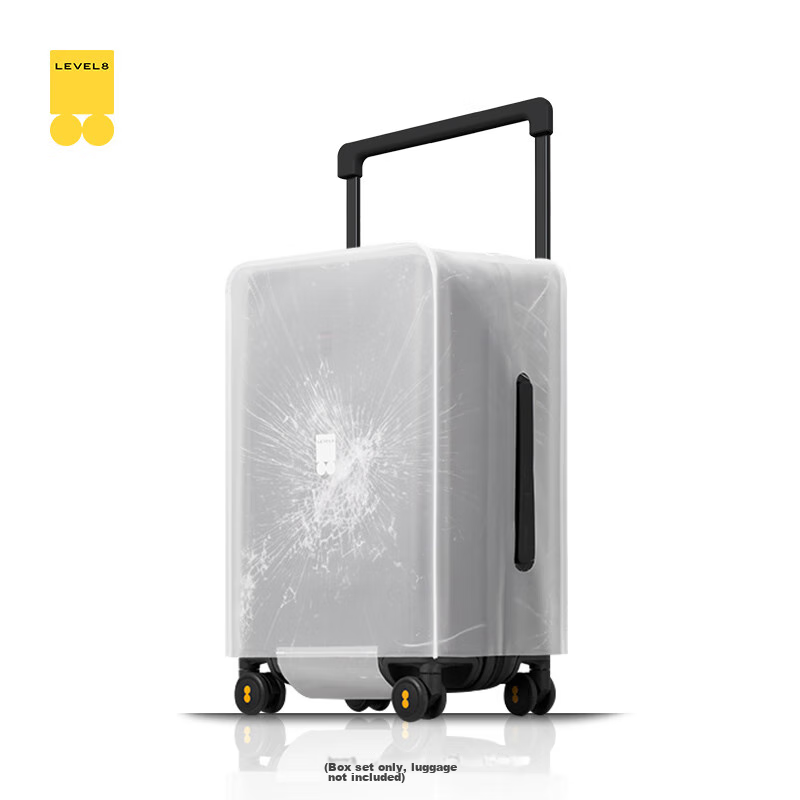 LEVEL8 26-Inch Wide Suitcase with Trolley Handle