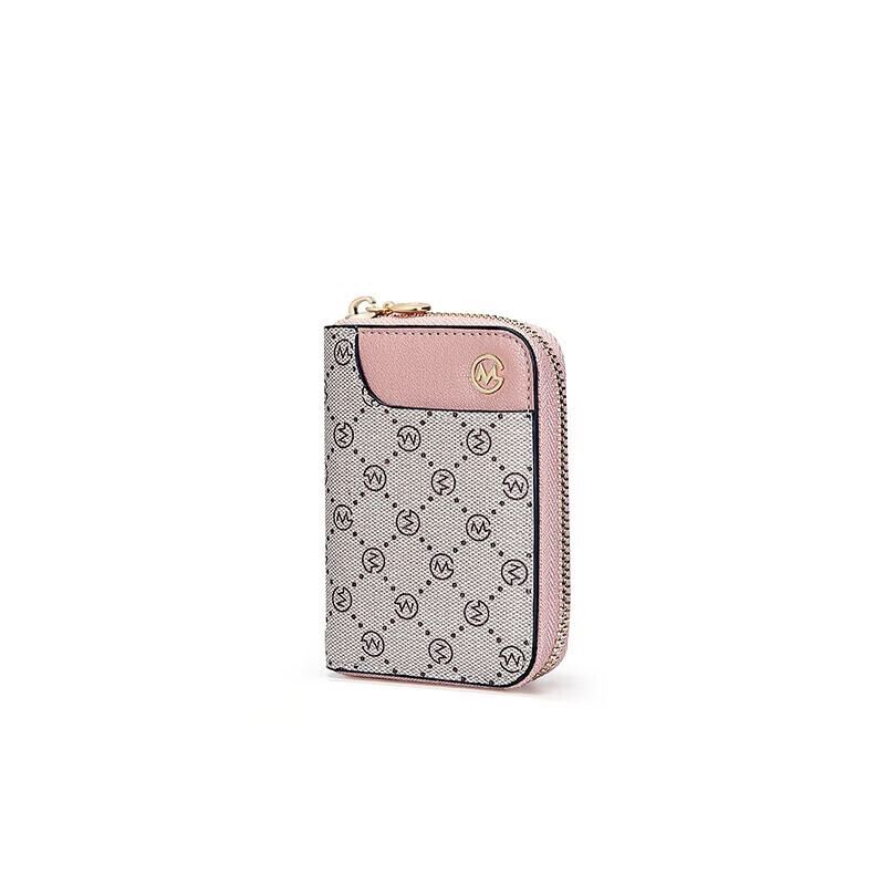 Golf Card Holder for Women, Fashionable Printed Multi-Card Slots Large Capacity Ladies Coin Purse, Short Bank Card Wallet, Birthday Gift for Women