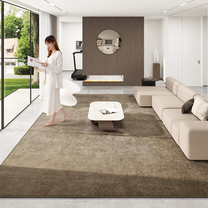 Dajiang Carpet Living Room Wash-Free Stain-Resistant Coffee Table Sofa Carpet Large Area Light Luxury High-End Feeling 160x240cm