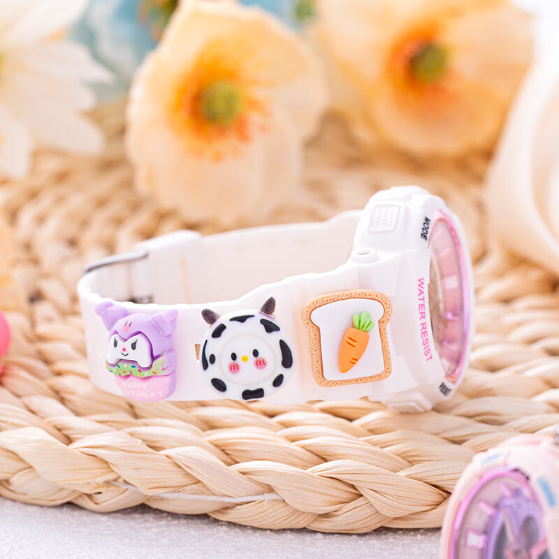 Disney X Song Song Co-Branded Sports Digital Watch, Multifunctional, Luminous, Waterproof, Watch for Students And Children, Birthday Gift