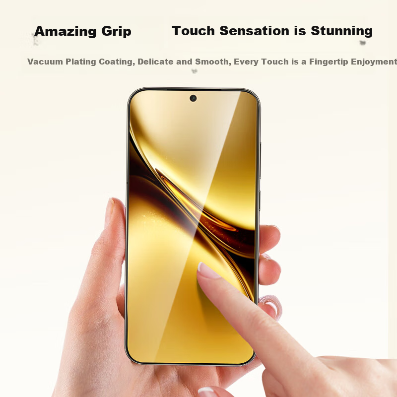 CangHua [2-Pack] Tempered Glass Screen Protector for vivo S20, High Definition Full Screen Coverage, High Aluminum Microcrystalline Anti-drop Anti-fingerprint Protective Film, Dust-free Warehouse Stic