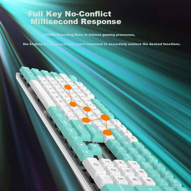 CHERRY KC200 Mechanical Keyboard Dual-use for Office and Gaming, Computer Keyboard with ABS Keycaps, Customizable, Antique Bronze/Black, Wired Keyboard with Cherry MX Brown Switches