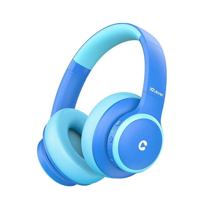 Tribit XFree Tune Kids Headphones, Wireless Bluetooth Headset with Low Decibel Noise Reduction, Microphone for English Online Classes, Educational Learning, and Music Listening