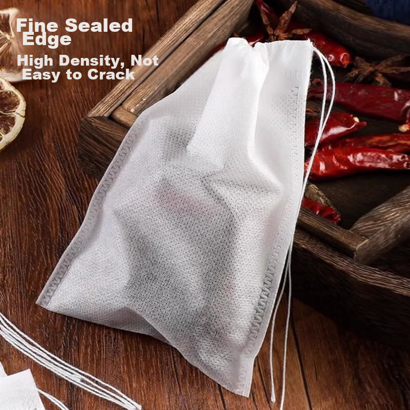 SHUANG YU Non-Woven Filter Bags, Tea Bags, Herbal Medicine Bags, 100 Spice Bags, Marinade Bags, Disposable Decoction Bags, Spice Bags