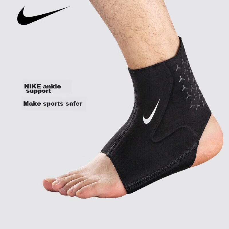 Nike Ankle Support for Basketball, Fitness, Sports, Soccer, Men And Women, Single Pack, N1000677010, Size L