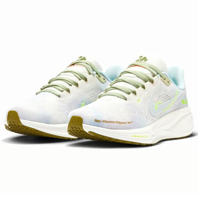 Nike Pegasus 41 Women's Running Shoes, HQ3465-143, White And Blue, Size 36.5