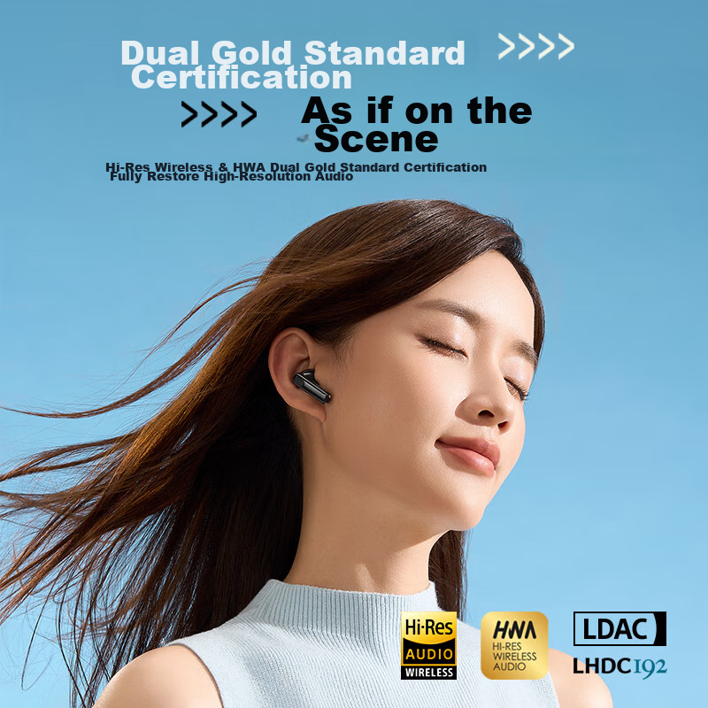 Edifier Lolli Pro3 True Wireless Active Noise Cancelling Bluetooth Earbuds, 26-Hour Battery Life, Bluetooth 5.3, Compatible with Apple, Huawei, Xiaomi, Beach White