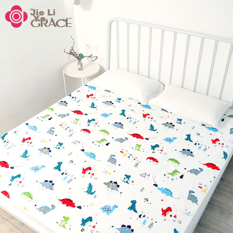 Grace Baby Diaper Pad, Extra Large, Menstrual Pad, Washable, Waterproof, Bed Sheet, Nursing Pad, Anti-Urine Bed Mat, Fitted Sheet, 1.8*2 Meters