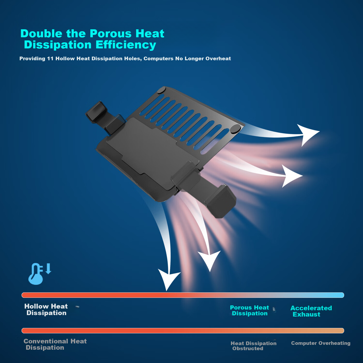 Kaloc Laptop Stand Hanging Display Stand Mechanical Arm Laptop Computer Stand Lift Laptop Stand Heat Sink