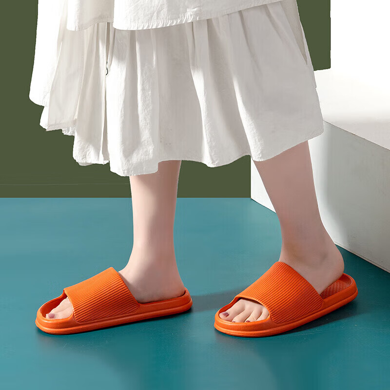 Lidani (TZLDN) Women's Home Slippers, Summer Non-Slip Indoor Bathroom Sandals, EVA Squishy Feel, Ladies And Couples' Home Sandals