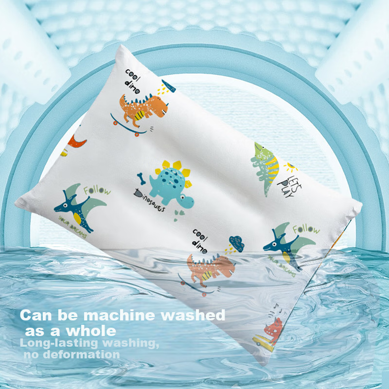 Pillow core of Pilu brand, A-class antibacterial pure cotton, washable by machine, suitable for student dormitory, single person, 43*68cm