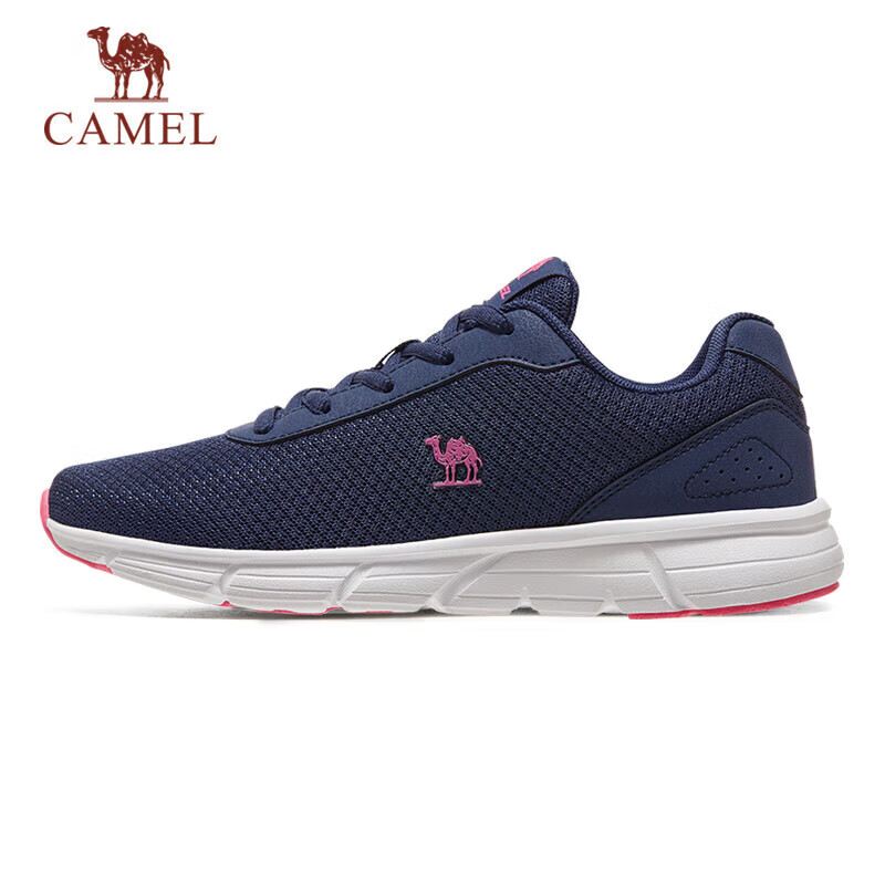 CAMEL Lightweight Breathable Basic Commuter Walking Women's Shoes Sneakers K23C09L7050 Navy Blue 37
