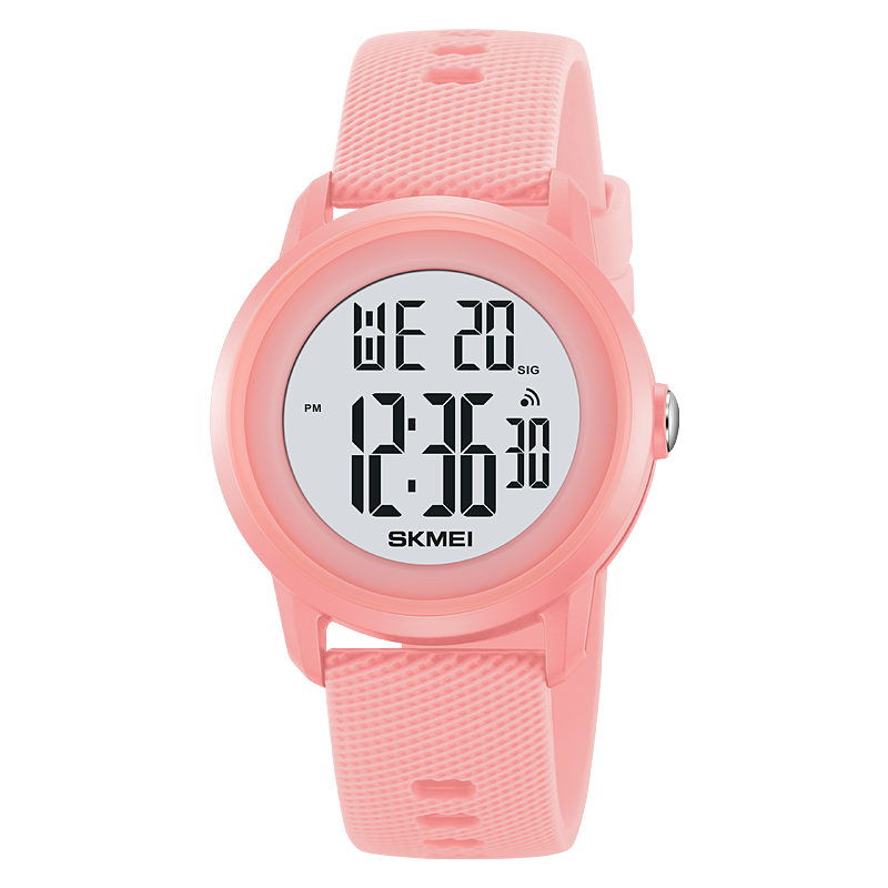 Skmei (Skmei) Digital Watch Teenage Junior High School Student Sports Student Watch New Year Gift 2218 Pink