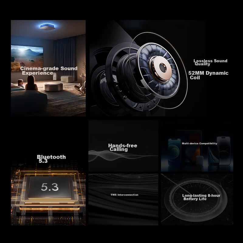 HAVIT [100,000+ Positive Reviews] Bluetooth Speaker, Wireless Mini Speaker, Portable Subwoofer for Phone, Computer, Outdoor And Home Use, Multimedia Bluetooth Speaker, M8 Silver