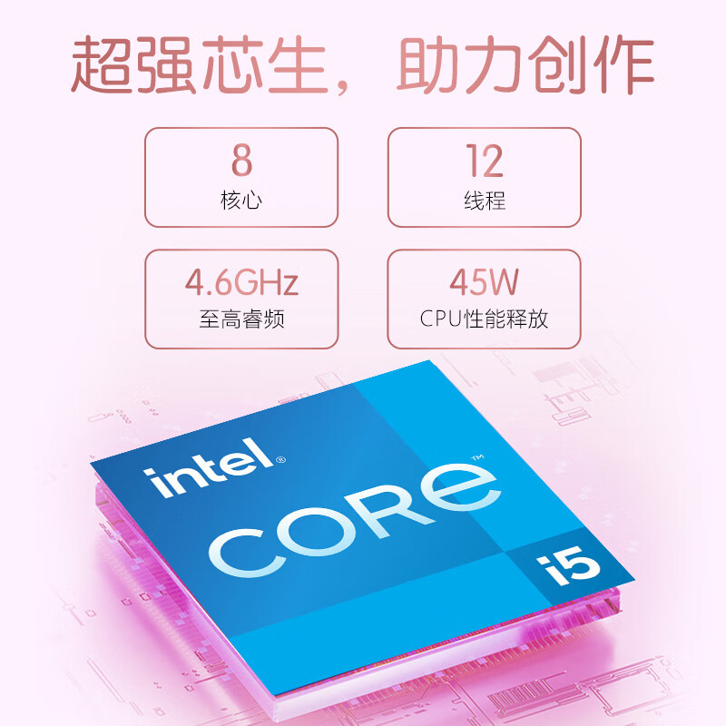 Acer Aspire Go Princess Laptop 14-inch Ultrabook with 20% National Subsidy for Students and Office Use (13th Gen i5, 32GB RAM, 1TB SSD, 2.8K 120Hz) Pink