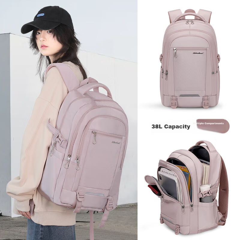 VICTORIATOURIST Backpack for Middle School Girls, Lightweight for High School And College Students, Large Capacity Backpack for Grades 5-12 And Elementary School Students, Travel Backpack