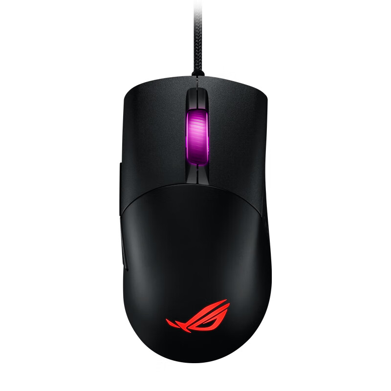 ROG Yuelin Gaming Mouse, Wired Mouse, Office And E-Sports Mouse, Black Myth： Wukong, RGB, Replaceable Micro Switch, Lightweight Mouse, 16000 DPI, Black