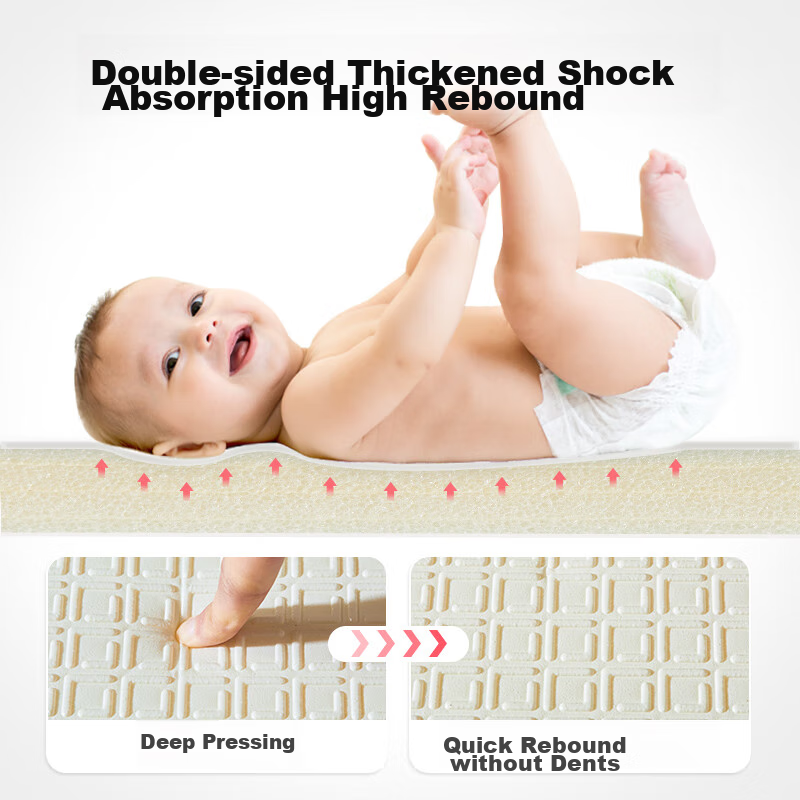 Babybox Crawling Mat XPE, Baby Play Mat, Double-Sided Foldable Floor Mat, PX16A1815