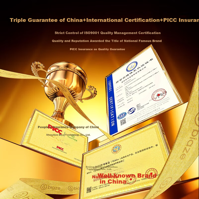 BIAZE CAT6 Ethernet Cable 3m Yellow - Gigabit High Speed Broadband Cable for Network Engineering, Home Computers, Surveillance Systems - Unshielded 8-Core Twisted Pair Finished Connection Cable